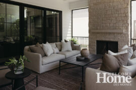 A screened porch is the perfect place for morning coffee or evening cocktail.
